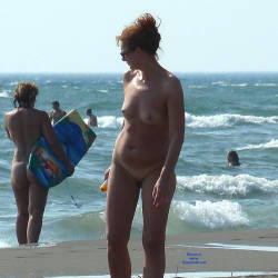 Pic #4 The Second Nude Skiathos  - Beach Voyeur, Big Tits, Blonde