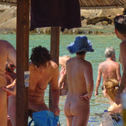 Pic #7 The Second Nude Skiathos  - Beach Voyeur, Big Tits, Blonde