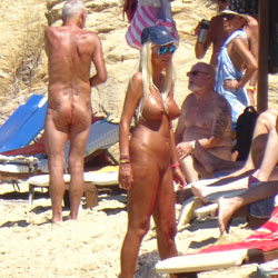 The Second Nude Skiathos  - Beach Voyeur, Big Tits, Blonde