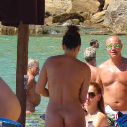 Pic #8 The Second Nude Skiathos  - Beach Voyeur, Big Tits, Blonde