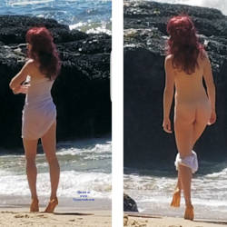 Pic #2 Beach Modeling - Beach Voyeur, Small Tits