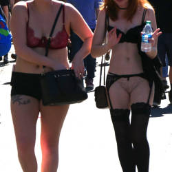 Pic #8 Folsom Street Fair Part 1 - Public Place, Big Tits, Topless Girls