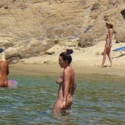 Pic #9 The Naked Skiathos And More 3 - Beach Voyeur, Big Tits, Outdoors