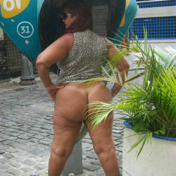 Pic #2 Cigana Exibida Nas Ruas - Big Tits, Flashing, Public Exhibitionist, Public Place, Redhead, Bush Or Hairy