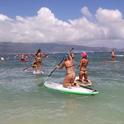 Pic #6 Mounting Long Boards - Outdoors, Bikini Voyeur, Beach Voyeur