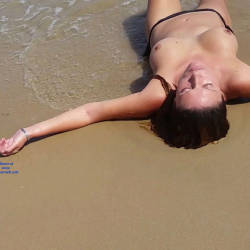 Pic #10 Tits On The Beach - Beach Voyeur, Outdoors