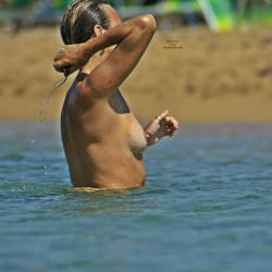 Pic #6 Playa Vol 1 - Brunette, Outdoors, Bikini Voyeur, Beach Voyeur