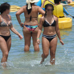 Pic #5 Brazilian Girls 2346 - Brunette, Outdoors, Bikini Voyeur, Beach Voyeur