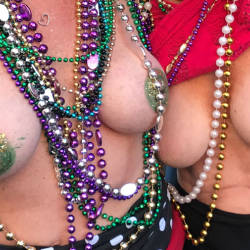 Pic #3 Sights On Bourbon Street 2017 - Topless Girls, Big Tits, Public Exhibitionist, Outdoors, Public Place