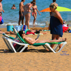 Pic #4 Lovely Ladies Of Tenerife - Outdoors, Beach Voyeur, Topless Girls