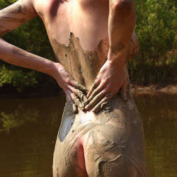 Pic #9 Pond Play Mud - Nude Girls, Big Tits, Outdoors, Firm Ass