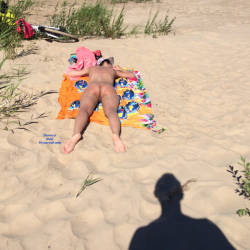 Pic #2 Fully Naked Beach - Nude Girls, Outdoors, Firm Ass, Beach Voyeur