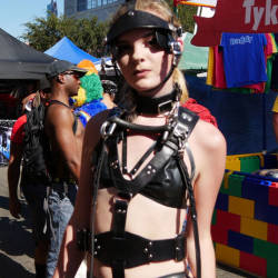 Pic #2 Folsom Street Fair Part 2 - Big Tits, Public Exhibitionist, Outdoors