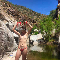 Pic #4 Oasis In The Desert - Nude Wives, Outdoors, Shaved, Nature