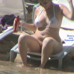 Pic #7 Hard Rock - Big Tits, Outdoors, See Through, Bikini Voyeur