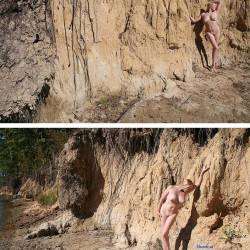 Pic #8 Riverbank - Nude Girls, Big Tits, Outdoors, Bush Or Hairy