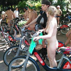 Pic #2 London Naked Bike Ride 2017 Part Two - Nude Girls, Big Tits, Outdoors, Public Place, Shaved