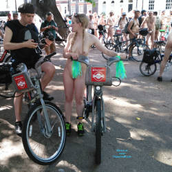 Pic #3 London Naked Bike Ride 2017 Part Two - Nude Girls, Big Tits, Outdoors, Public Place, Shaved