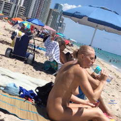 Pic #3 Haulover Beach July 2017 - Nude Girls, Outdoors, Beach Voyeur