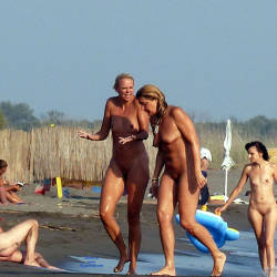 Pic #10 My Naturist Holidays Past Years - Nude Girls, Big Tits, Outdoors, Bush Or Hairy, Beach Voyeur