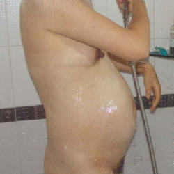 Pic #3 Knocked Up Shower! - Nude Wives, Bush Or Hairy, Amateur