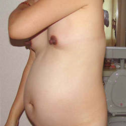 Pic #4 Knocked Up Shower! - Nude Wives, Bush Or Hairy, Amateur