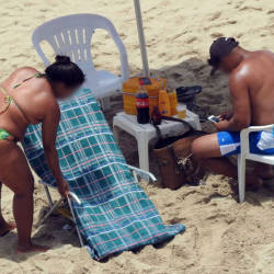 Pic #5 Big Ass From Recife City, Brazil - Big Ass, Brunette, Outdoors, Bikini Voyeur, Beach Voyeur