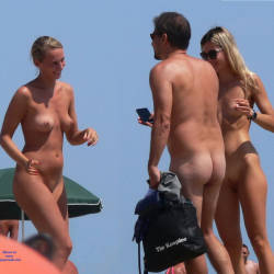 Pic #8 Summer Time! - Nude Girls, Outdoors, Shaved, Beach Voyeur