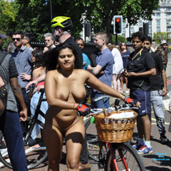 WNBR 2017 - Nude Girls, Big Tits, Outdoors, Public Place