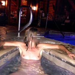 Pic #8 Nirvana Soak - Public Exhibitionist, Flashing, Outdoors, Public Place, Shaved, Amateur