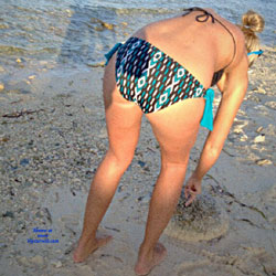 Nice Ass Catching Some Rays - Outdoors, Bikini Voyeur, Beach Voyeur