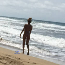 Pic #4 Having Fun At The Beach Naked - Beach, Big Tits, Outdoors, Amateur, Firm Ass, Nude Girls