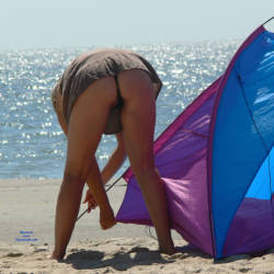 Pic #3 Real Voyeurweb - Nude Girls, Beach, Outdoors, Voyeur, Firm Ass, Beach Voyeur