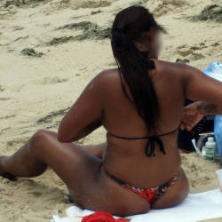 Pic #4 Summer In Janga Beach, Brazil - Beach, Brunette, Outdoors, Bikini Voyeur, Beach Voyeur