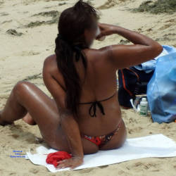 Pic #7 Summer In Janga Beach, Brazil - Beach, Brunette, Outdoors, Bikini Voyeur, Beach Voyeur