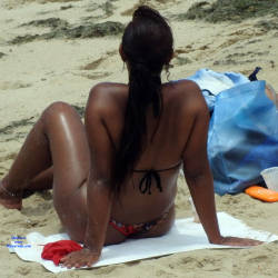 Pic #9 Summer In Janga Beach, Brazil - Beach, Brunette, Outdoors, Bikini Voyeur, Beach Voyeur