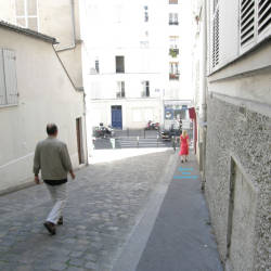 Pic #10 Rue du Chevalier de La Barre - Big Tits, Public Exhibitionist, Flashing, Outdoors, Public Place, Amateur