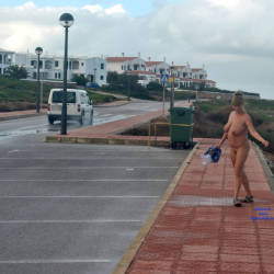 Pic #5 Nude Walk To Our Locations - Nude Girls, Big Tits, Public Exhibitionist, Flashing, Outdoors, Public Place, Amateur