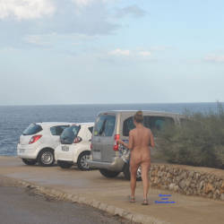 Pic #8 Nude Walk To Our Locations - Nude Girls, Big Tits, Public Exhibitionist, Flashing, Outdoors, Public Place, Amateur