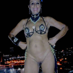 Pic #10 Luna 70 Years In The Carnival Of Rio 2018 II - Public Exhibitionist, Flashing, Outdoors, Public Place, Shaved