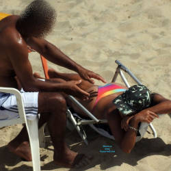 Pic #1 Wife And Husband In Janga Beach - Outdoors, Bikini Voyeur, Beach Voyeur