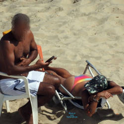 Pic #2 Wife And Husband In Janga Beach - Outdoors, Bikini Voyeur, Beach Voyeur