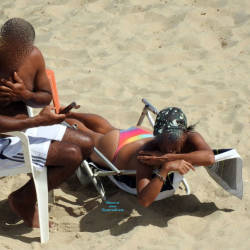 Pic #4 Wife And Husband In Janga Beach - Outdoors, Bikini Voyeur, Beach Voyeur