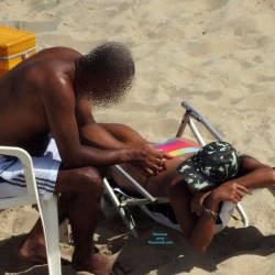 Pic #6 Wife And Husband In Janga Beach - Outdoors, Bikini Voyeur, Beach Voyeur