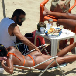 Pic #3 Delicious Asses From Recife City, Brazil - Beach, Brunette, Outdoors, Bikini Voyeur, Beach Voyeur