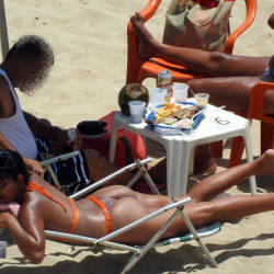 Pic #7 Delicious Asses From Recife City, Brazil - Beach, Brunette, Outdoors, Bikini Voyeur, Beach Voyeur