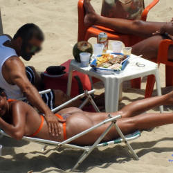 Pic #8 Delicious Asses From Recife City, Brazil - Beach, Brunette, Outdoors, Bikini Voyeur, Beach Voyeur