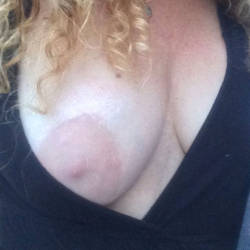 Pic #3 Freed On The Street - Big Tits, Public Exhibitionist, Outdoors, Public Place, Amateur