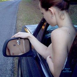 Pic #2 Trace Truck Ride - Nude Girls, Brunette, Outdoors