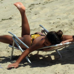 Pic #3 Ass From Janga Beach - Beach, Outdoors, Bikini Voyeur, Beach Voyeur, Brunette